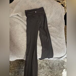 Lululemon Fold Over Flare Leggings